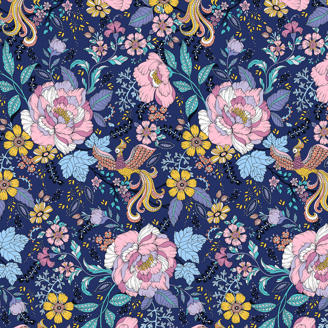 Dashwood Studio - Ace Lawn - Pareesa Navy