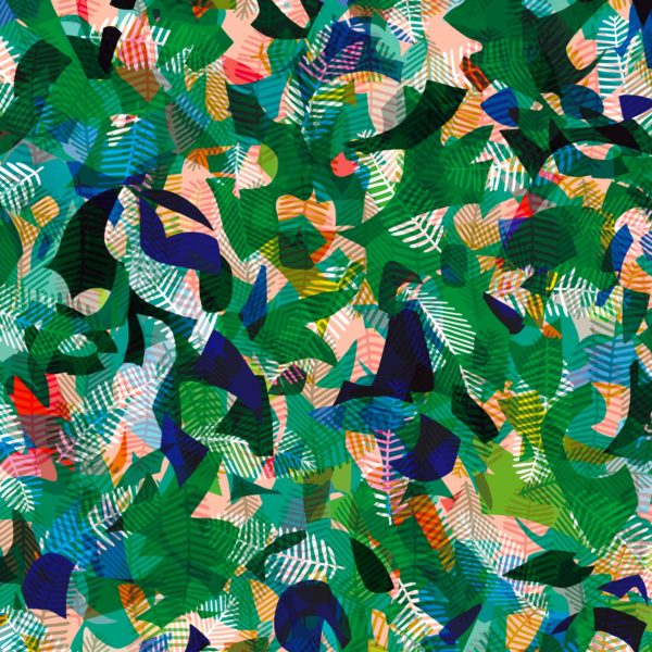 Dashwood Studio - Rayon - Circle lines - Paper jungle