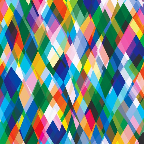 Dashwood Studio - Rayon - Circle lines - Somewhere