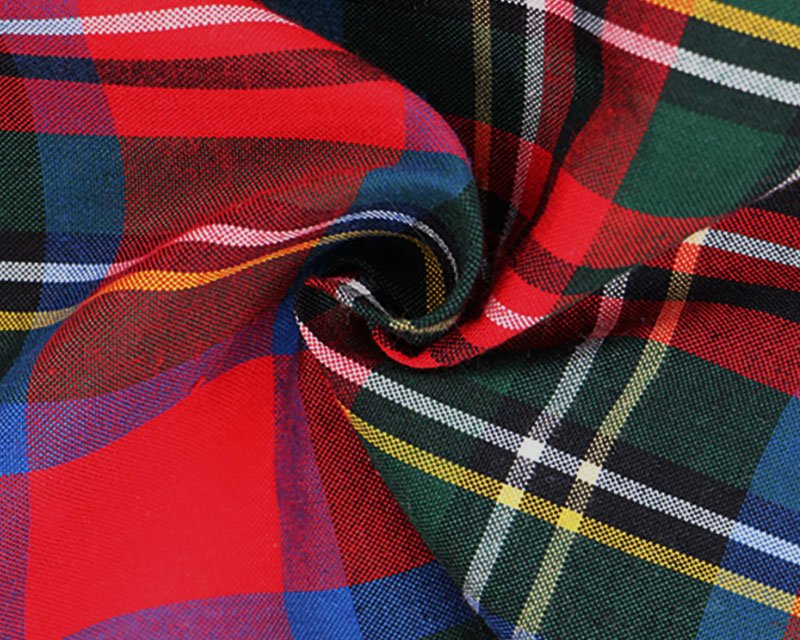 Polycotton - Tartan - Bottle (65/35)