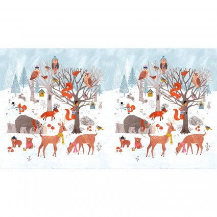 Clothworks - Dreaming of snow panel