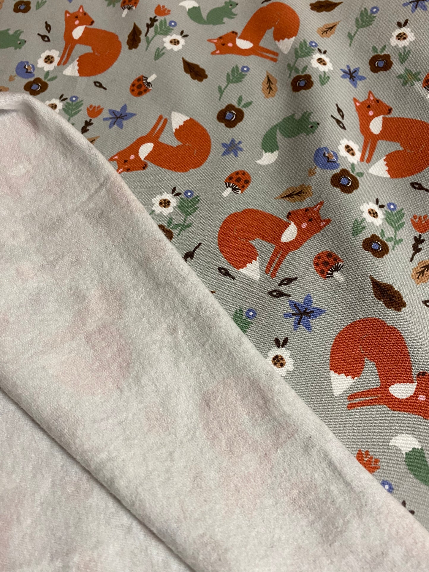 Jersey - French terry (brushed) - Forest fox