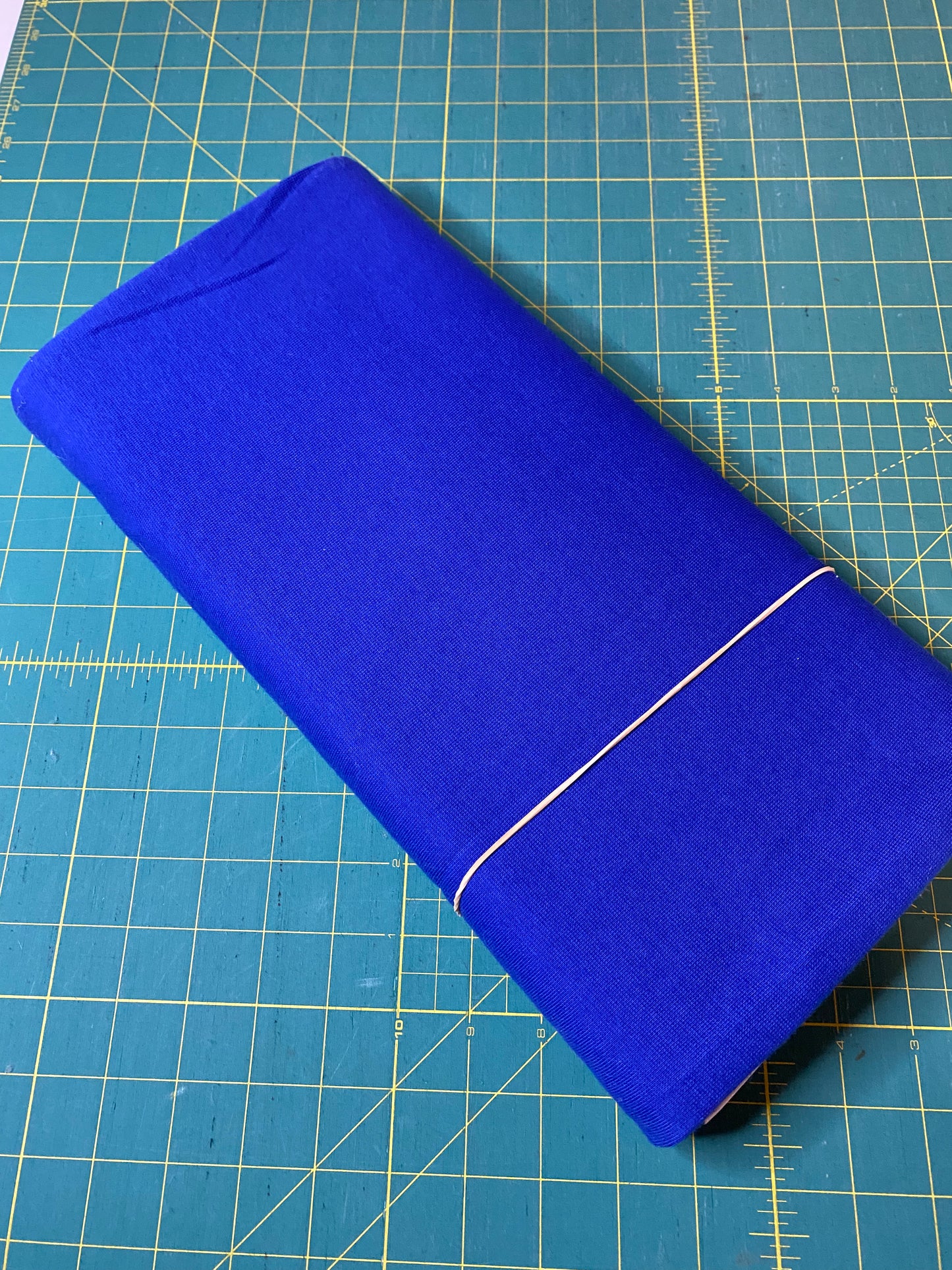 Jersey tube - tubular fabric - ribbing - cuffing fabric - cobalt blue