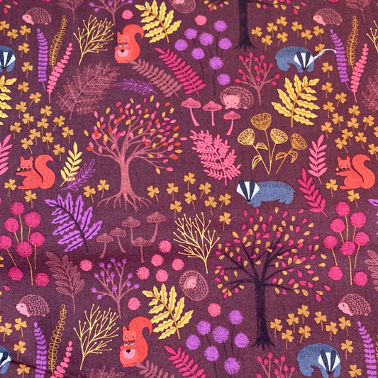 Lewis and Irene - under the oak tree - autumn animals