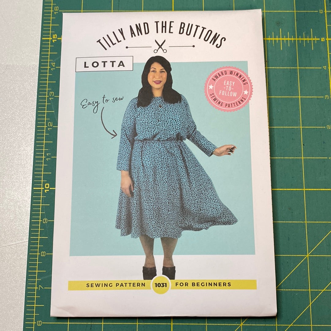 Pattern - Tilly and the Buttons - Lotta (paper pattern)