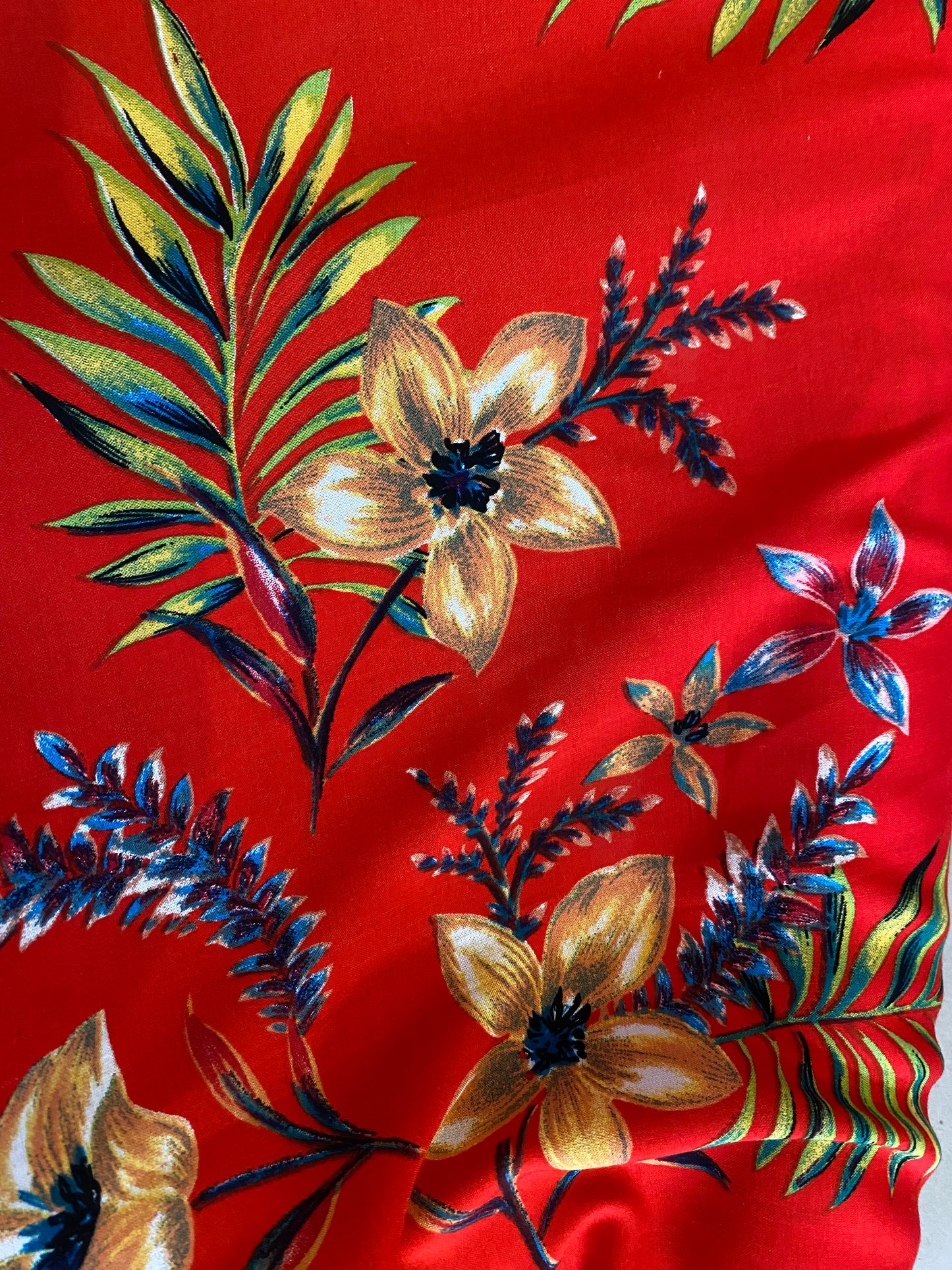 VISCOSE - Floral sun