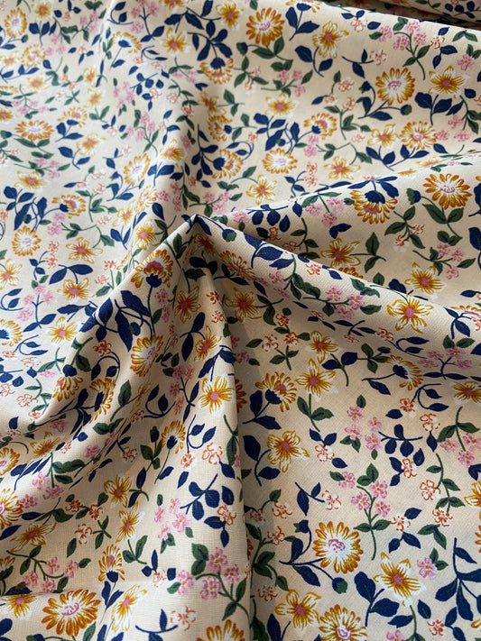 Cotton poplin- Vintage ditsy floral