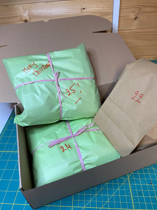 ADVENT CALENDAR - 25 days of fabric