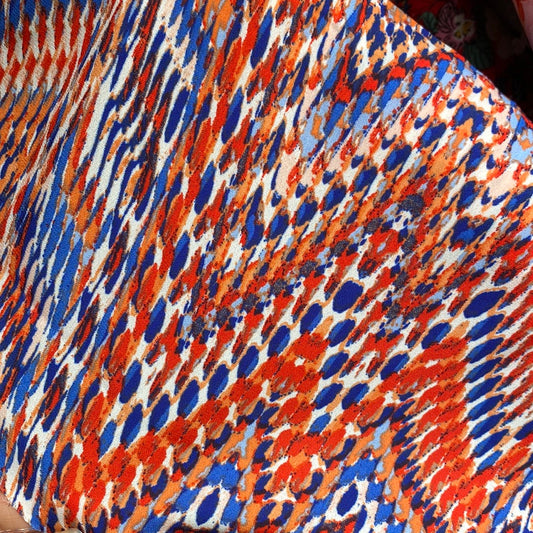 Georgette - Abstract print geometric