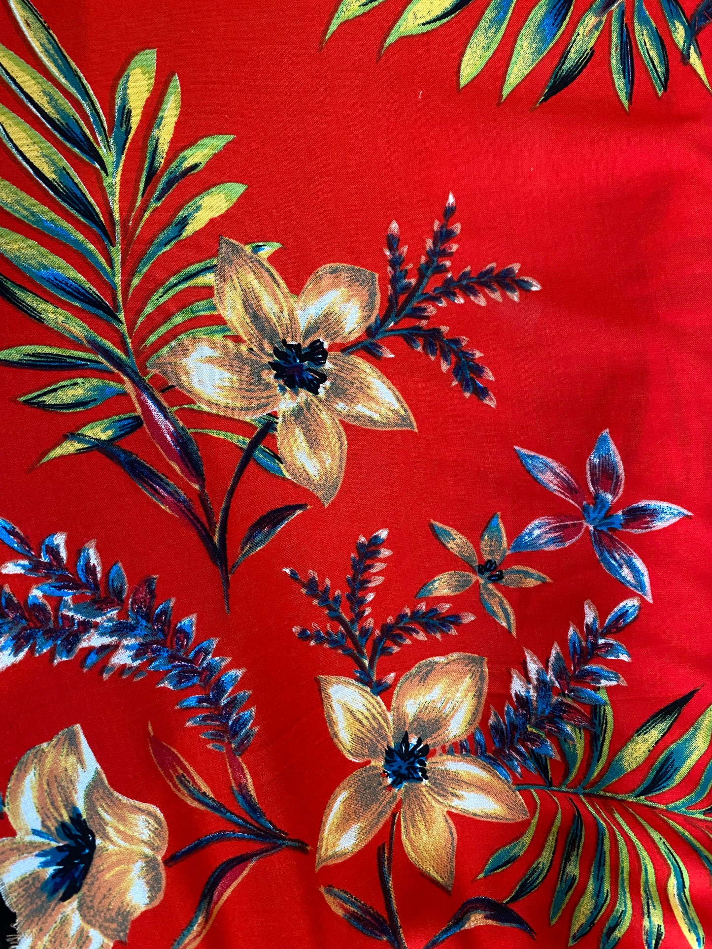 VISCOSE - Floral sun
