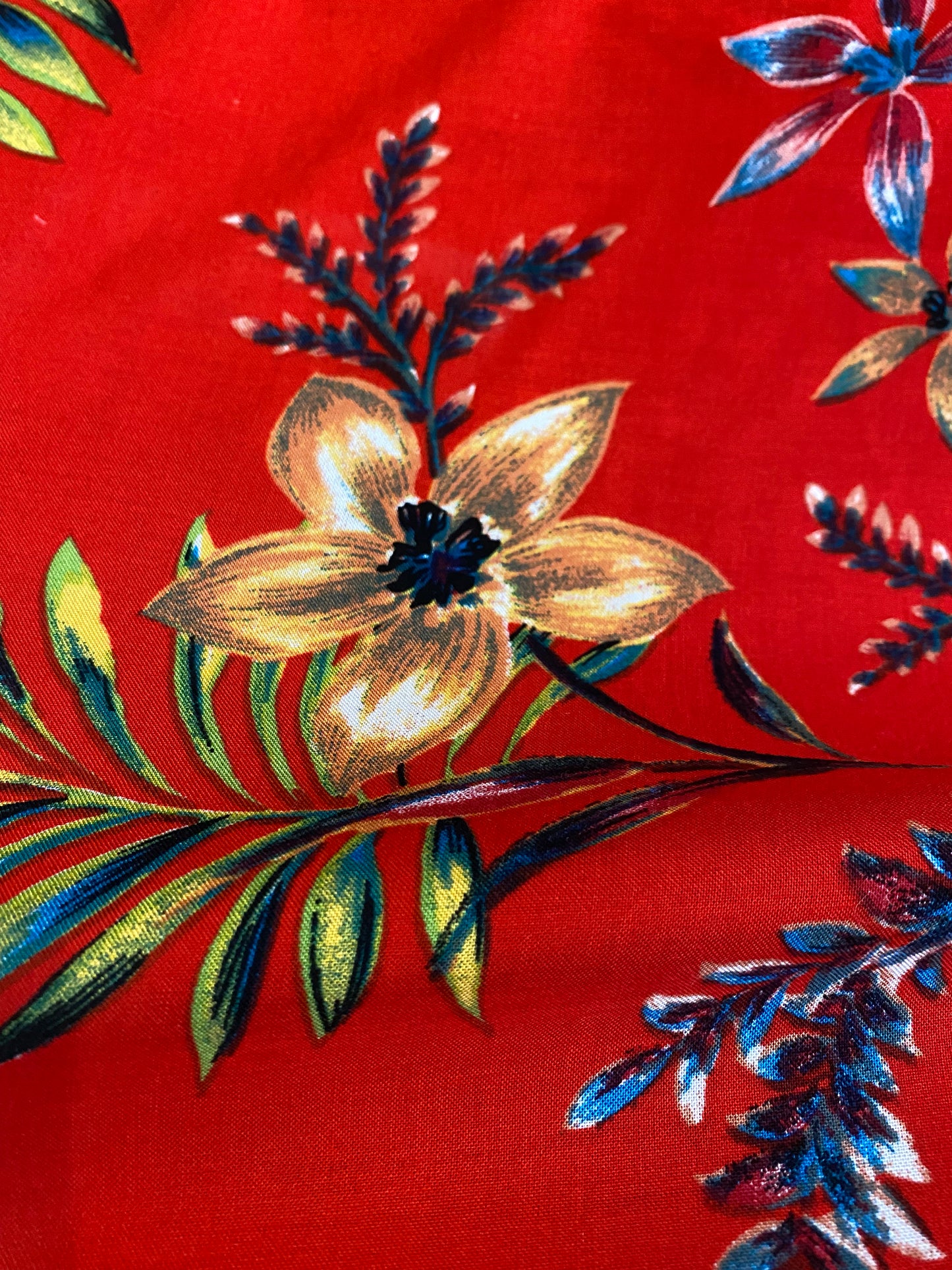 VISCOSE - Floral sun