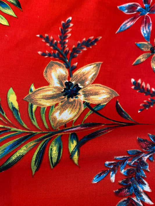 VISCOSE - Floral sun