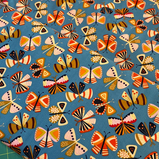 Corduroy (100% cotton - fine) - Butterfly dance