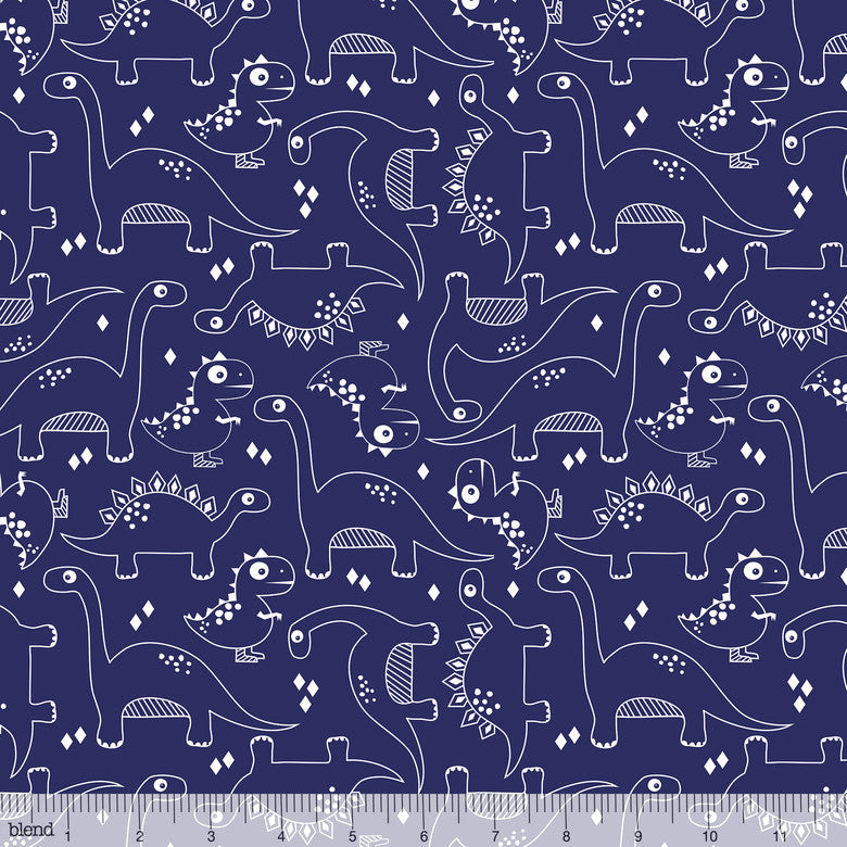 Blend - Dino-mite - Fossils navy