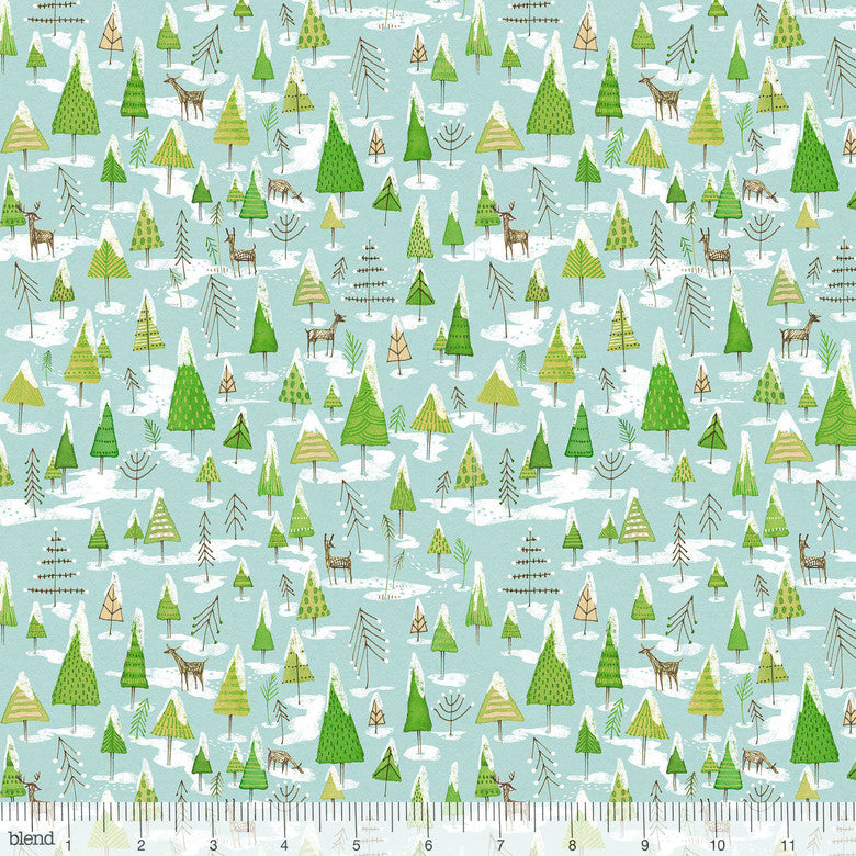 Blend - Snow Fun - Wintery walk blue