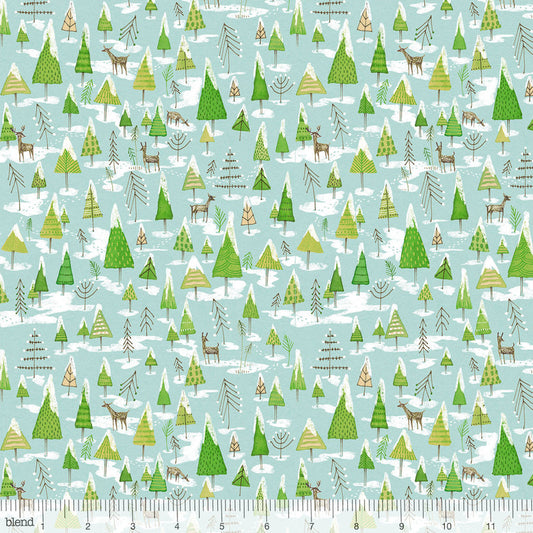 Blend - Snow Fun - Wintery walk blue