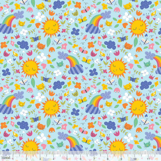 Blend -Happy Skies- Sunshine and rainows (blue)