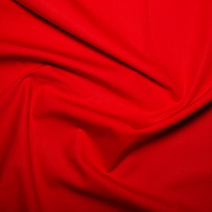 Rose and Hubble - cotton poplin - red