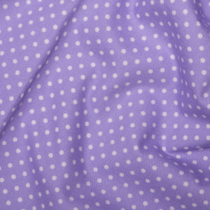 Rose and Hubble - Polka dot cotton poplin - Lilac