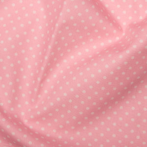 Rose and Hubble - Polka dot cotton poplin - Pale Pink