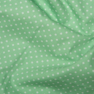 Rose and Hubble - Polka dot cotton poplin - Pistachio