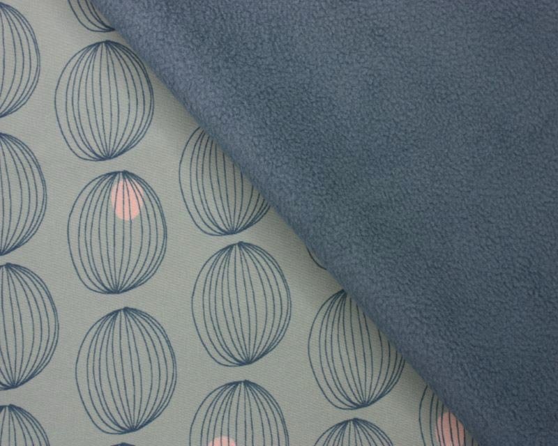 Softshell - water repellent with inside fleece - Geometric circles