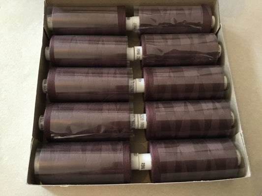 MOON COATS - brown thread 1000m (single)