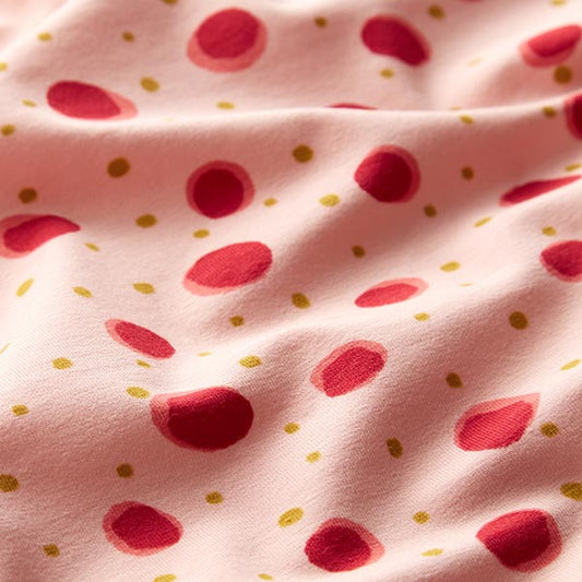 Organic Jersey - Pink dots