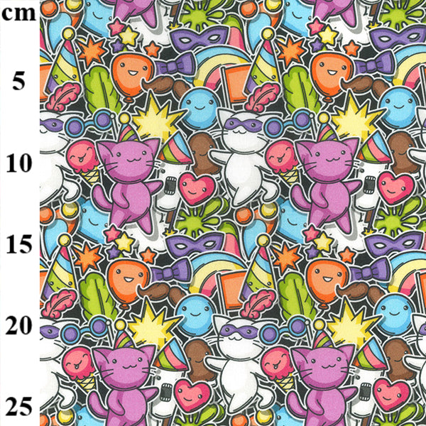 Cotton - Funky emojis cats etc