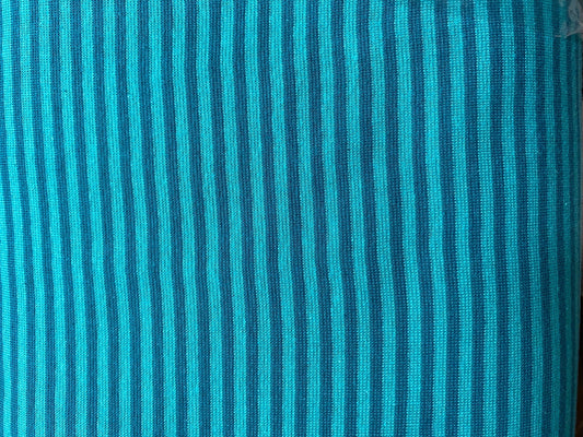 Jersey tube - tubular fabric - ribbing - cuffing fabric - green stripes