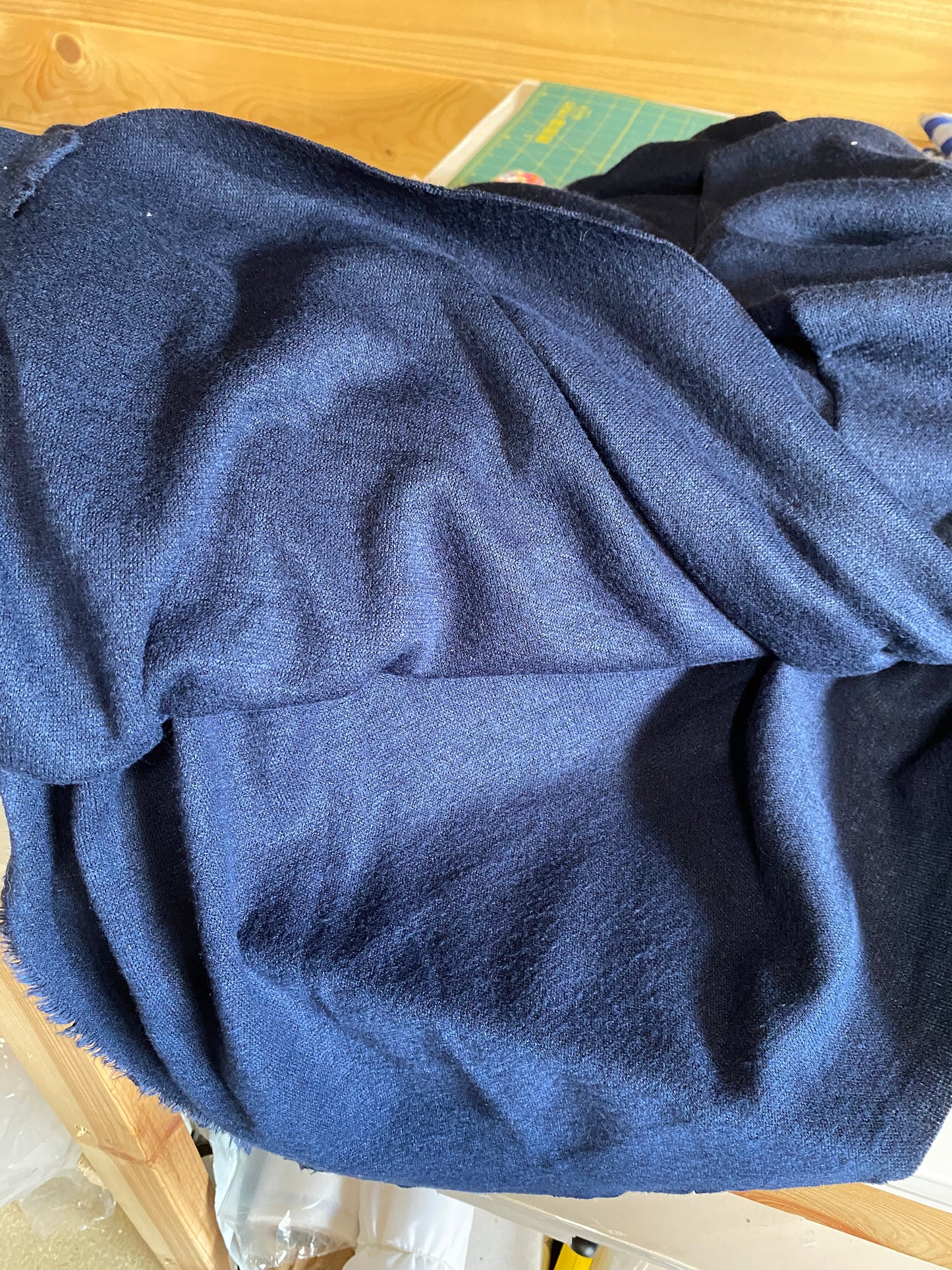Jersey - soft knit - Navy blue