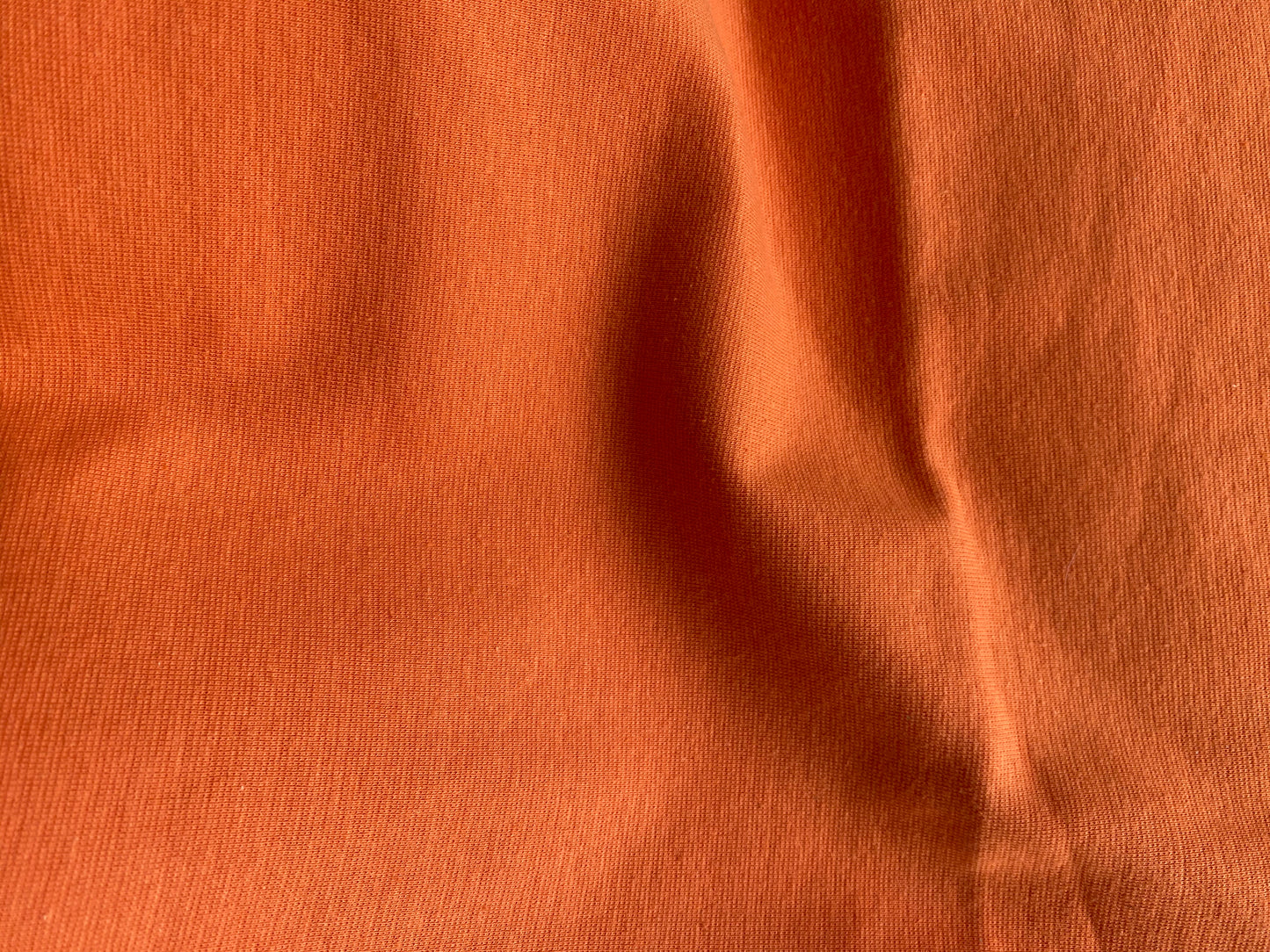 Jersey tube - tubular fabric - ribbing - cuffing fabric - orange