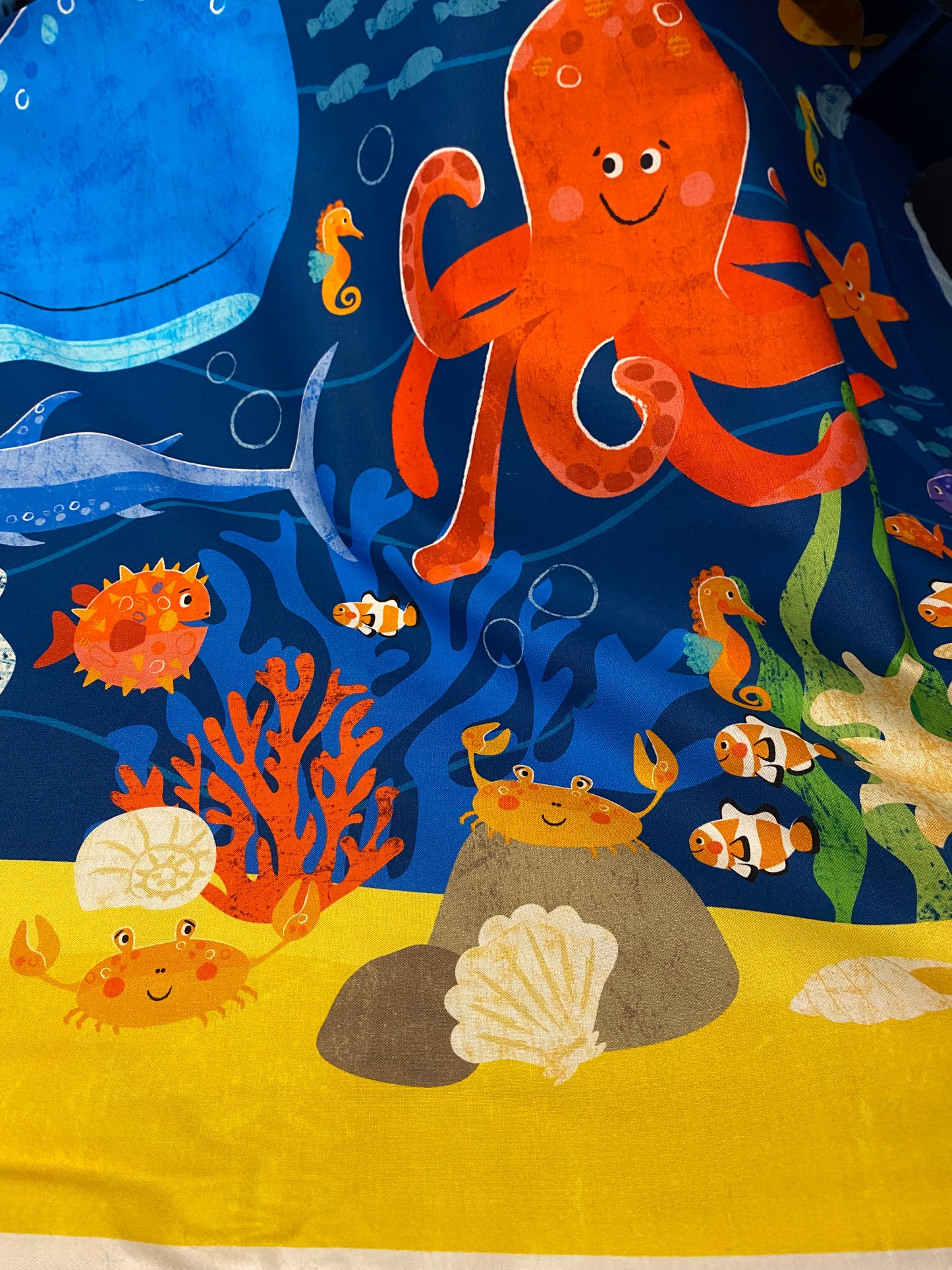 Michael Miller cotton - under the sea - full panel