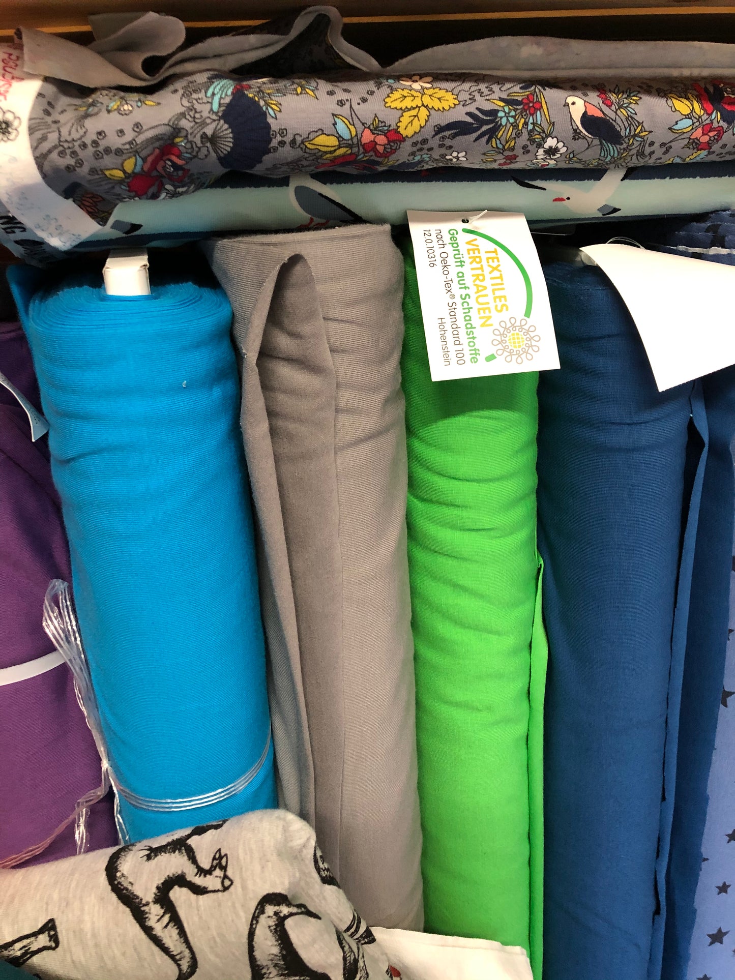 Jersey - plain bright blue