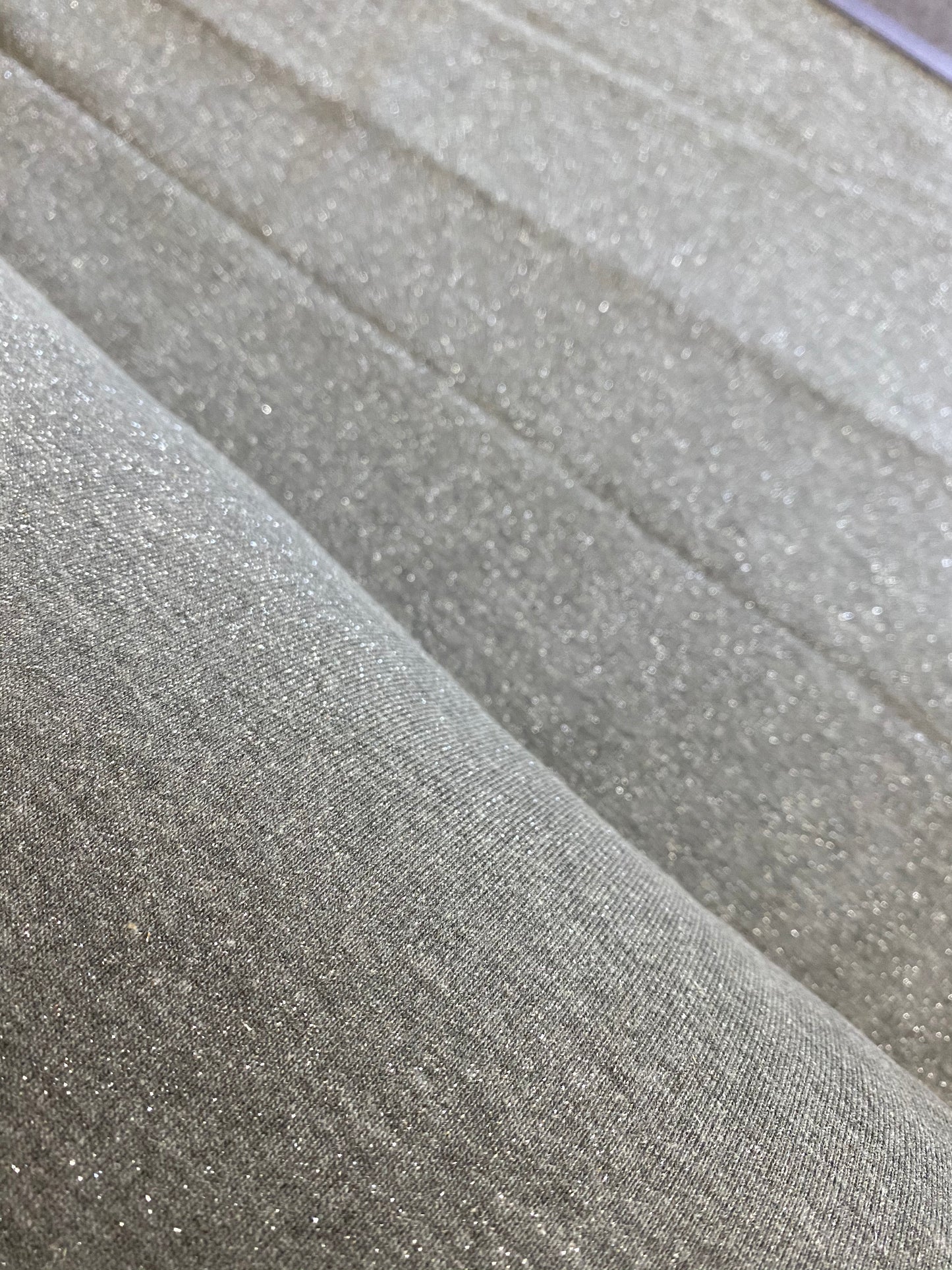 Jersey - Lurex mix knit sweat - Sparkly grey