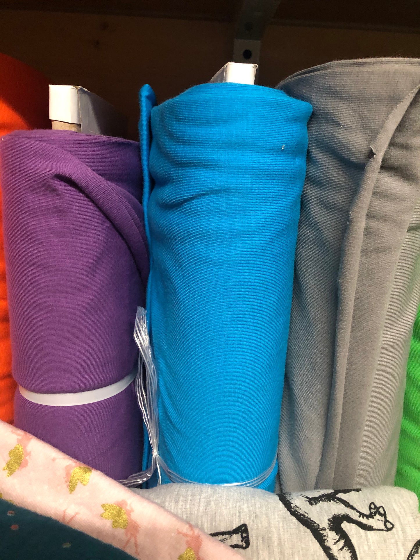 Jersey - plain bright blue