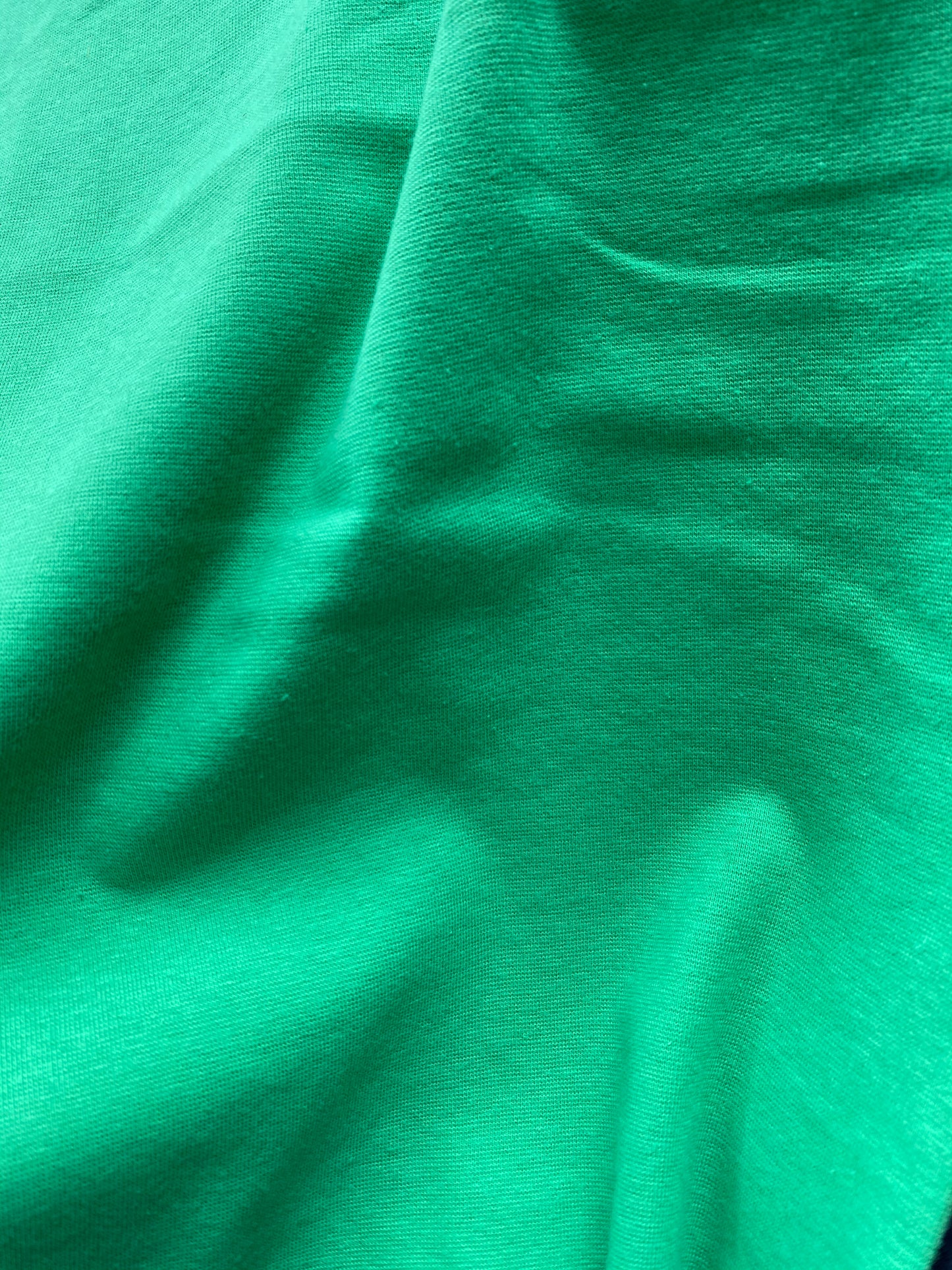 Jersey tube - tubular fabric - ribbing - cuffing fabric - Green