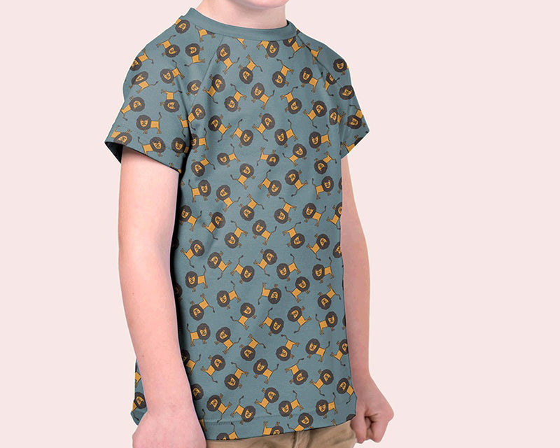 Single Jersey - Smiley lions
