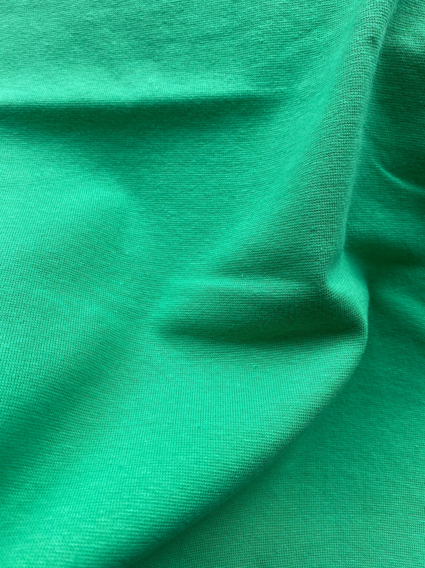 Jersey tube - tubular fabric - ribbing - cuffing fabric - Green
