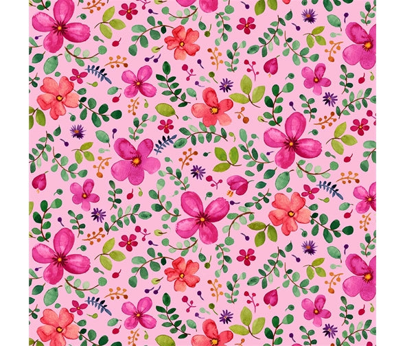 Michael Miller - Zen Garden - pink floral