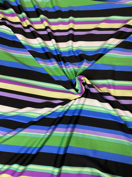 Single Jersey - Bold stripes