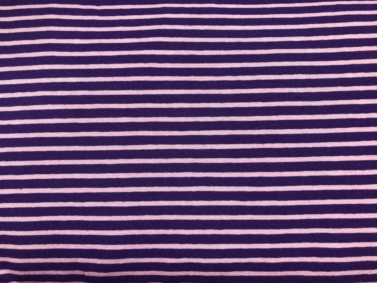 Single Jersey - Pink and purple stripes