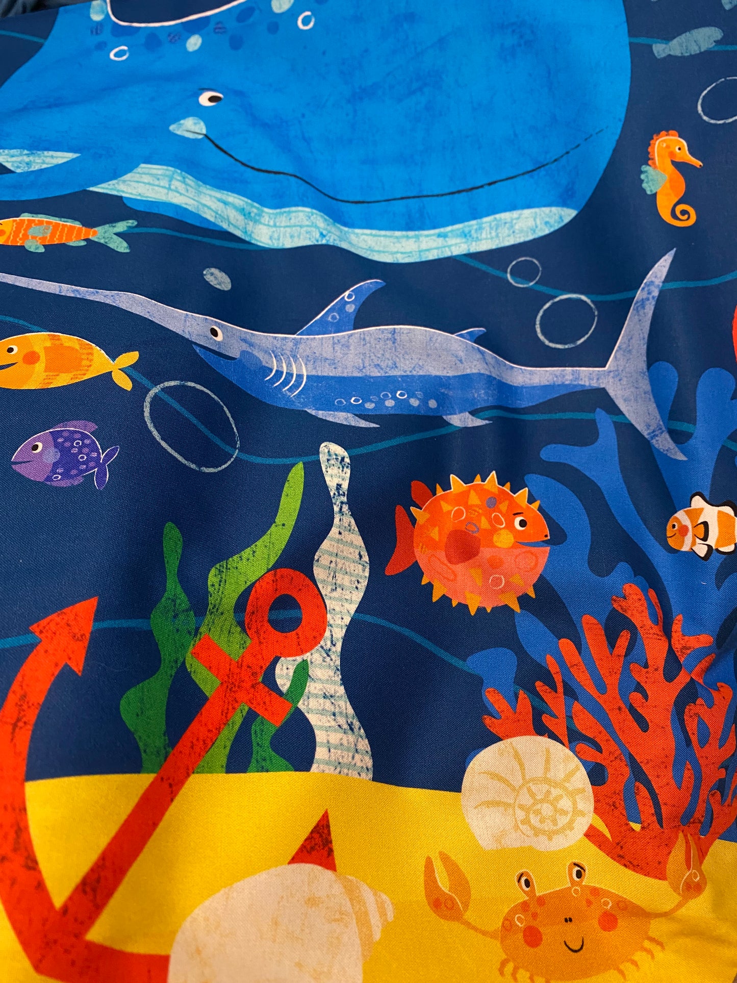 Michael Miller cotton - under the sea - full panel