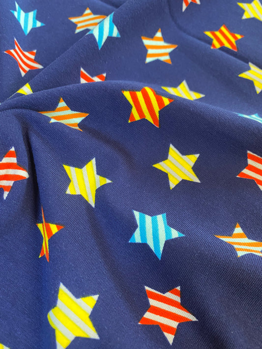 Jersey - Multicolour stripy stars