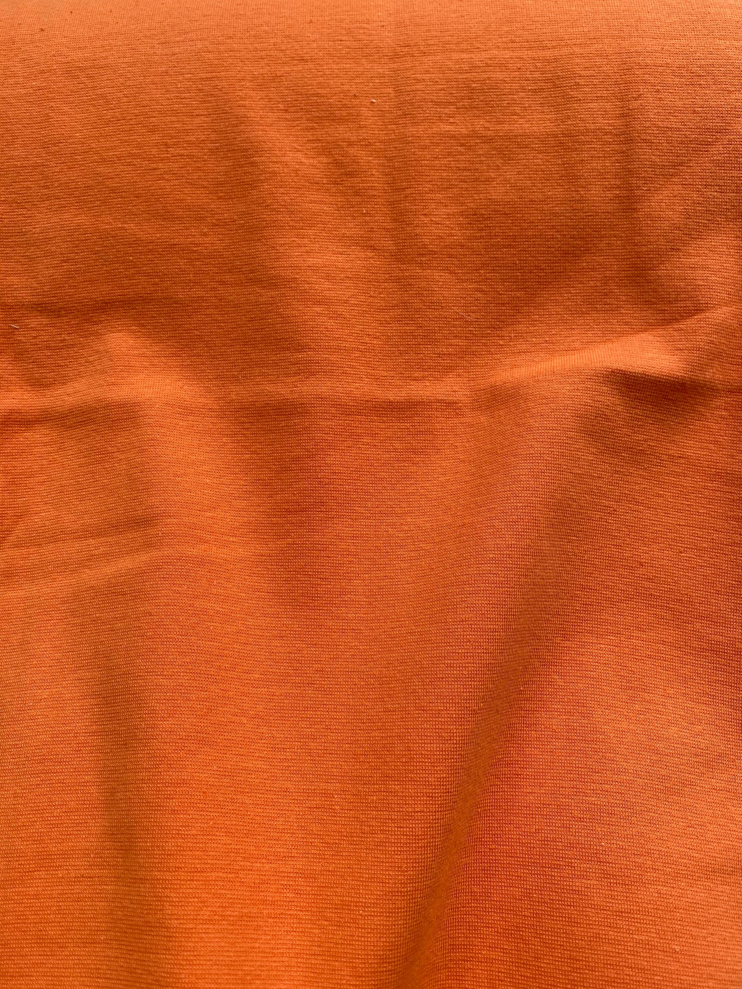Jersey tube - tubular fabric - ribbing - cuffing fabric - orange