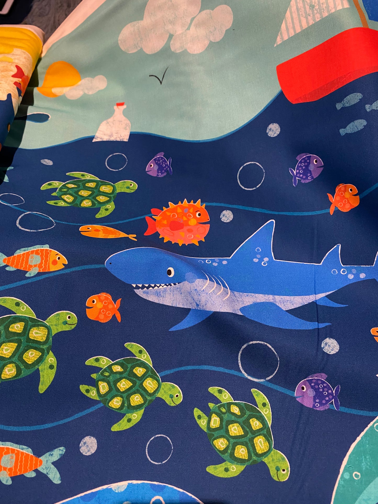 Michael Miller cotton - under the sea - full panel