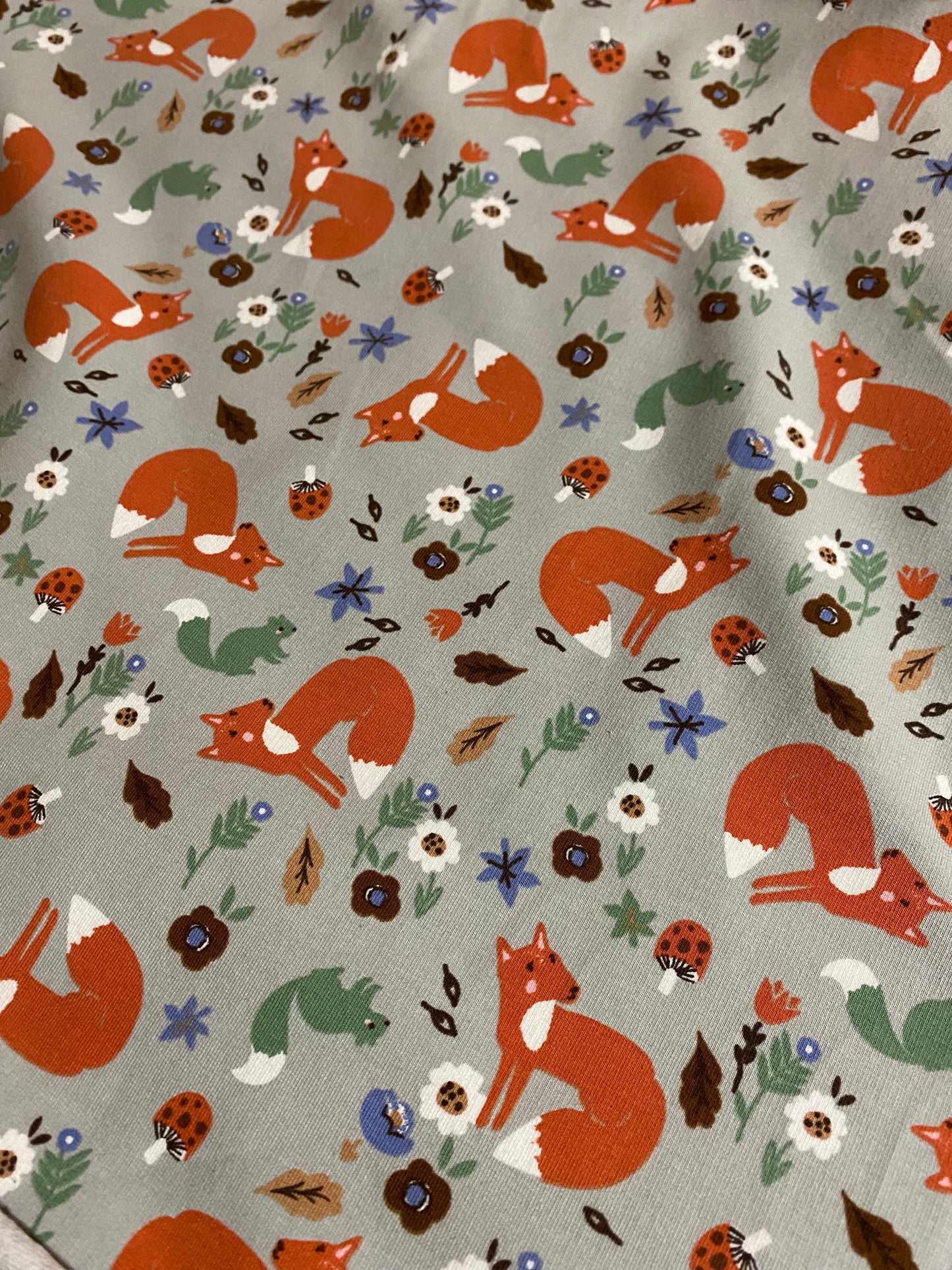 Jersey - French terry (brushed) - Forest fox