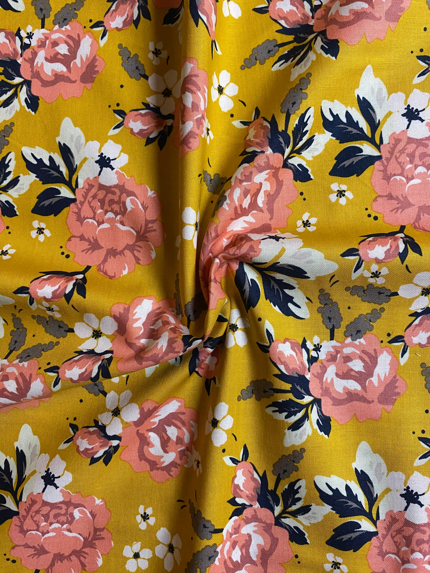 Riley Blake - Golden days - mustard floral