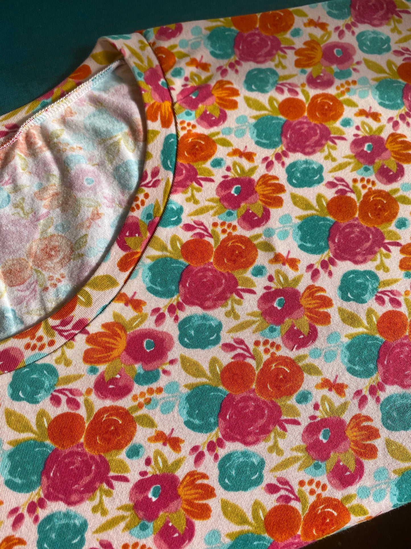 Single Jersey - Field of summer flowers