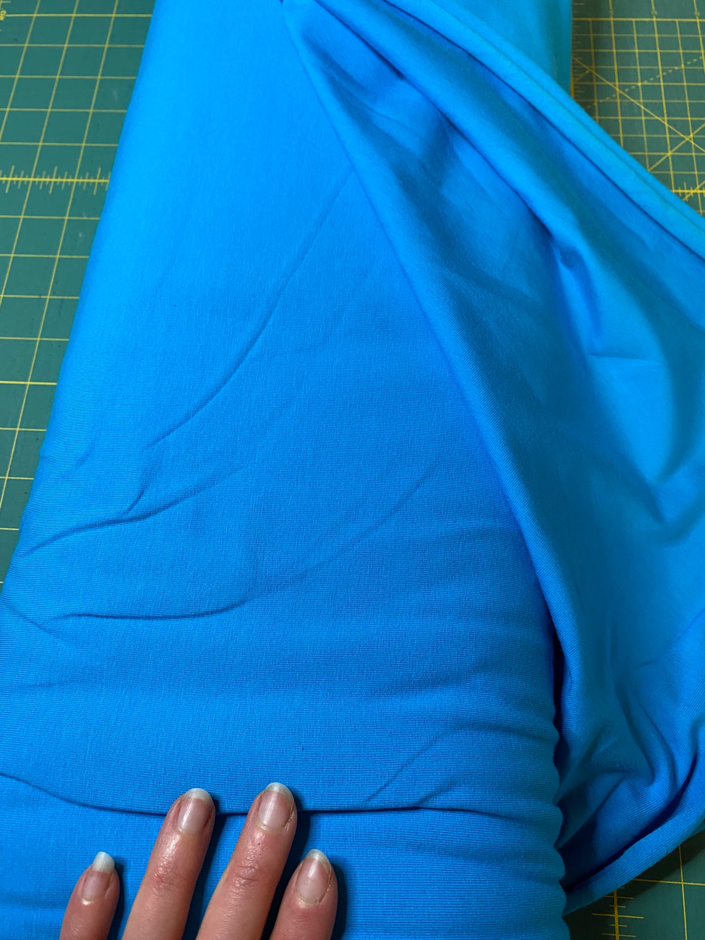 Jersey - plain bright blue